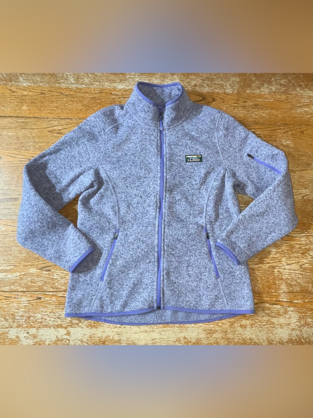 L.L.Bean Sweater “Better Sweater” Fleece Full-Zip Jacket Size Medium